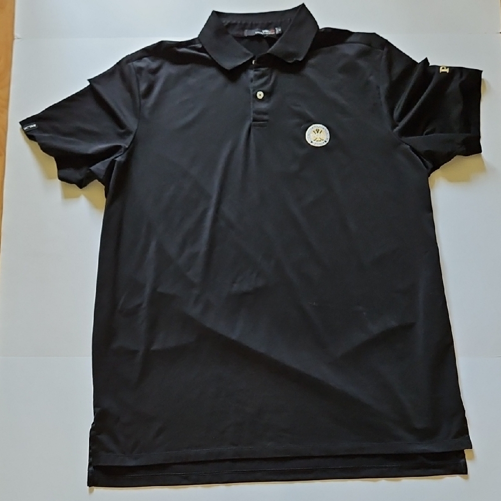 Ralph Lauren Black Polo Shirt Classic Design